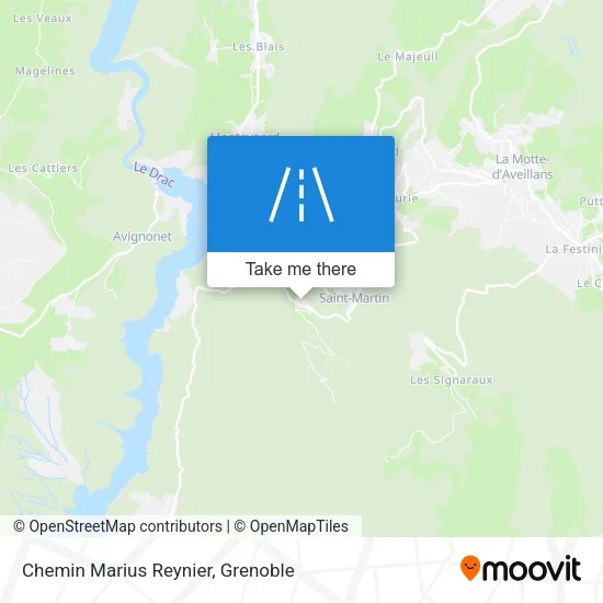 Chemin Marius Reynier map