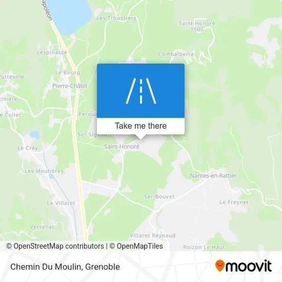 Chemin Du Moulin map