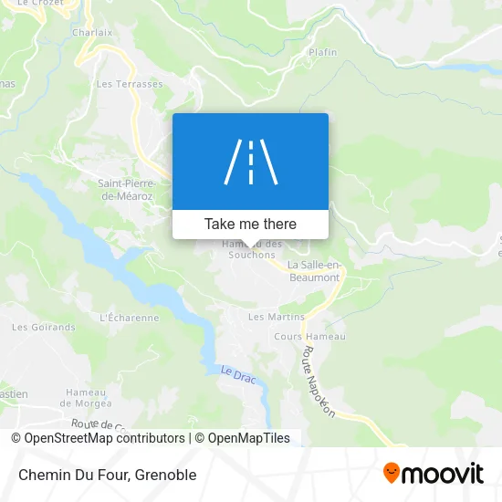 Chemin Du Four map