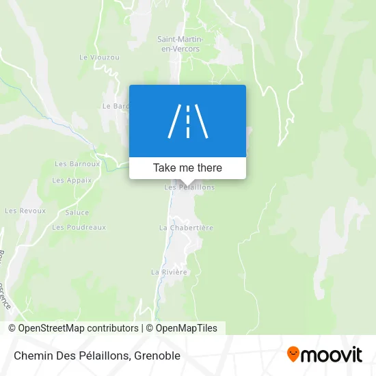 Chemin Des Pélaillons map