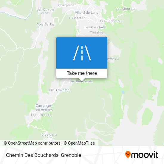 Chemin Des Bouchards map