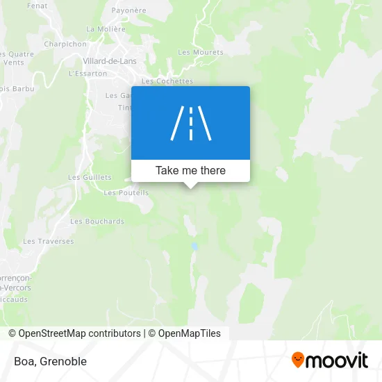 Boa map