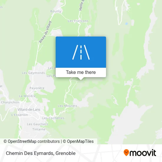Chemin Des Eymards map