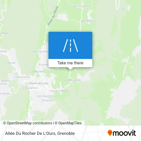 Allée Du Rocher De L'Ours map