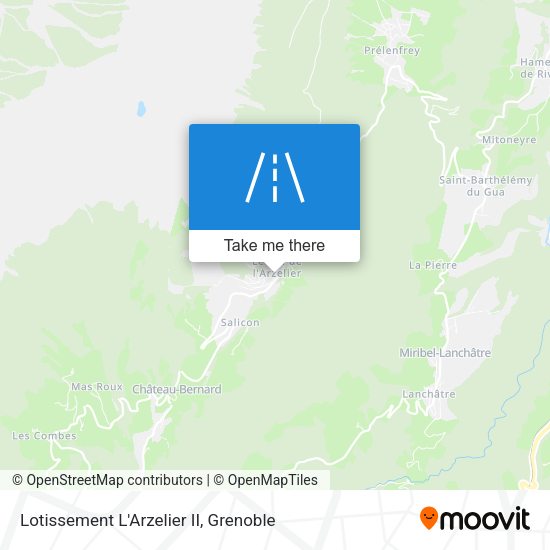 Lotissement L'Arzelier II map