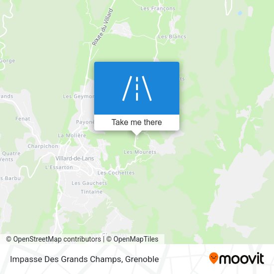 Impasse Des Grands Champs map
