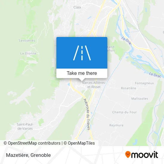 Mazetière map