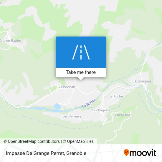 Impasse De Grange Perret map