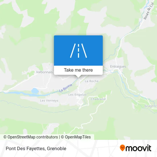 Pont Des Fayettes map