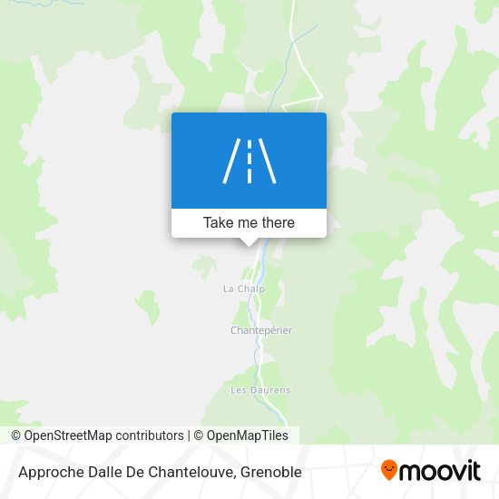 Approche Dalle De Chantelouve map