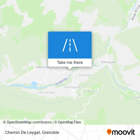 Chemin De Leygat map