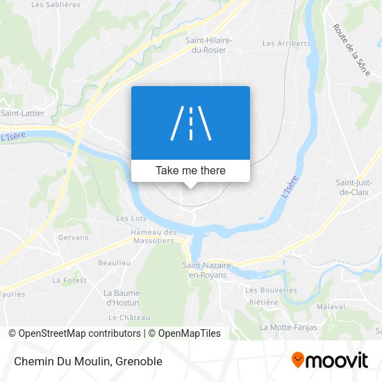 Chemin Du Moulin map