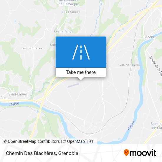 Chemin Des Blachères map