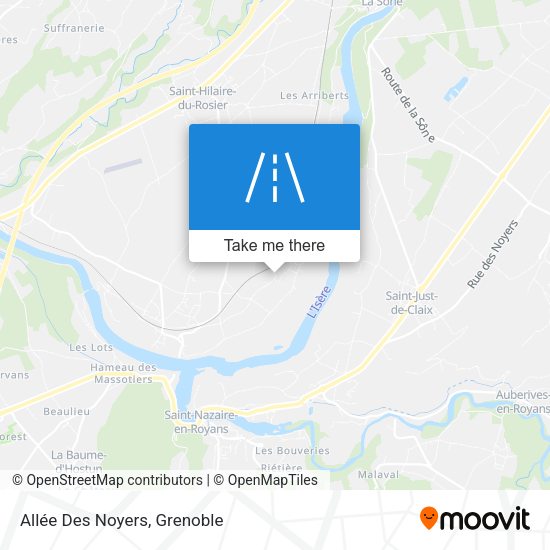 Allée Des Noyers map