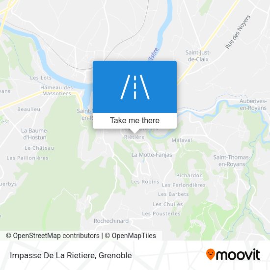 Impasse De La Rietiere map