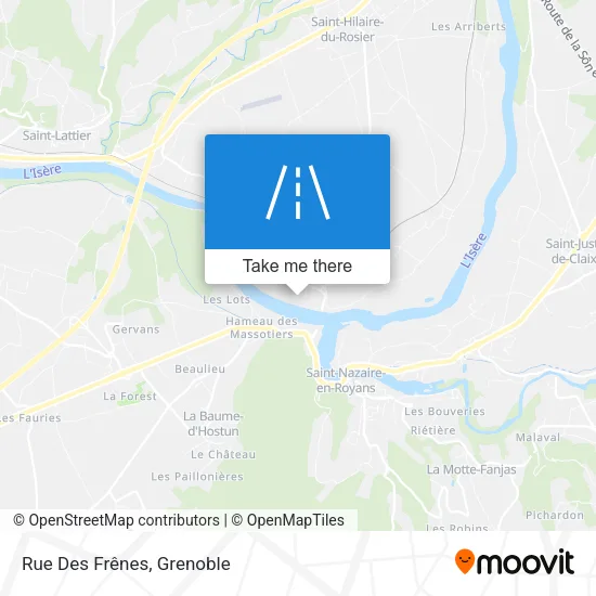 Rue Des Frênes map
