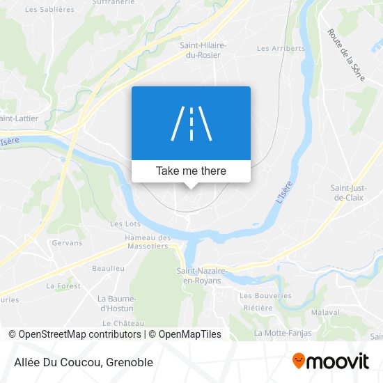Allée Du Coucou map