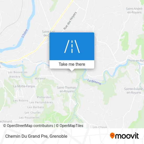 Chemin Du Grand Pre map