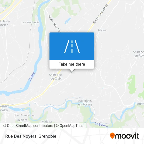 Rue Des Noyers map