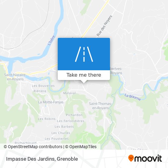 Impasse Des Jardins map