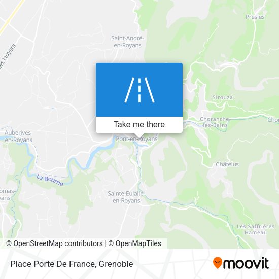 Place Porte De France map