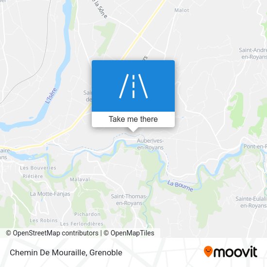 Chemin De Mouraille map