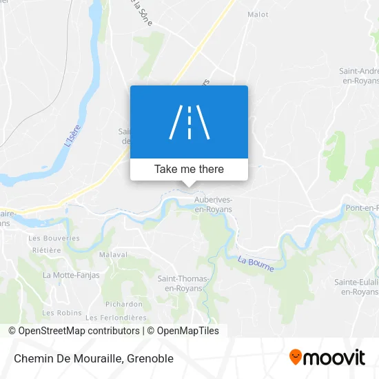 Chemin De Mouraille map