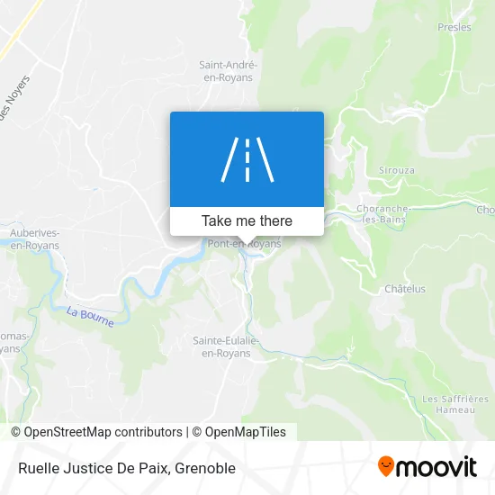 Ruelle Justice De Paix map
