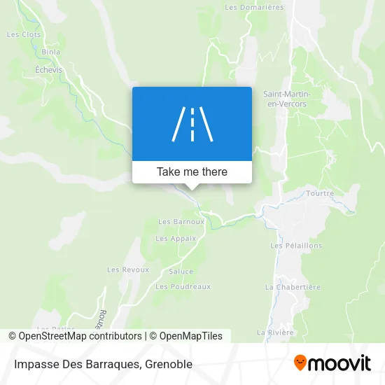 Impasse Des Barraques map