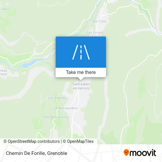 Chemin De Forille map