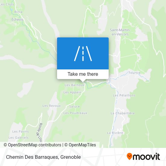 Chemin Des Barraques map