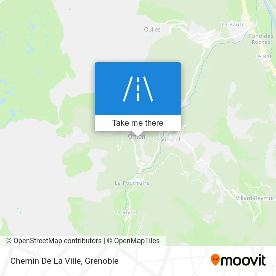 Chemin De La Ville map