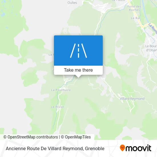 Ancienne Route De Villard Reymond map