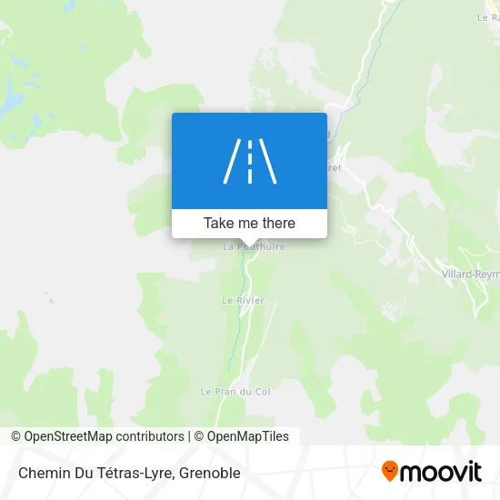 Chemin Du Tétras-Lyre map