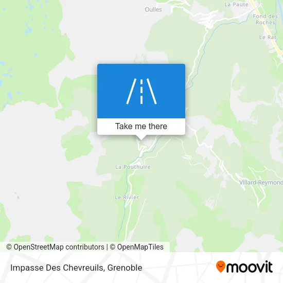 Impasse Des Chevreuils map