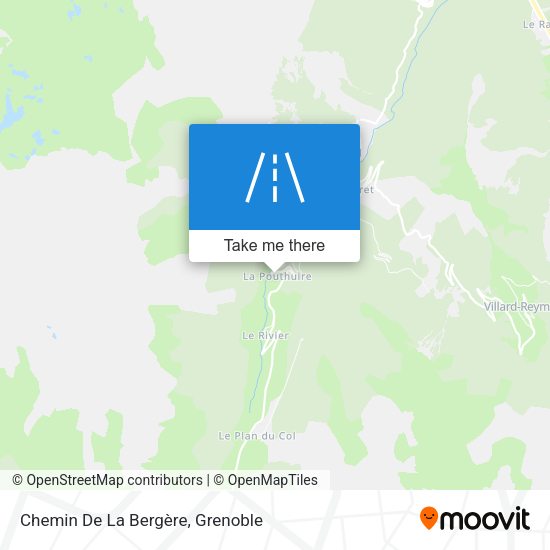 Chemin De La Bergère map