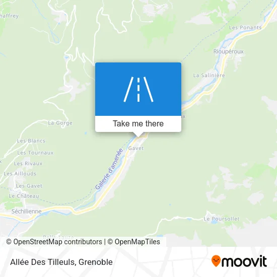 Allée Des Tilleuls map
