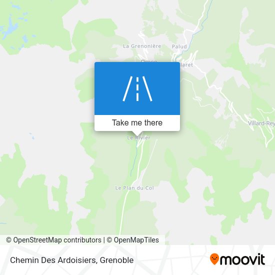 Chemin Des Ardoisiers map