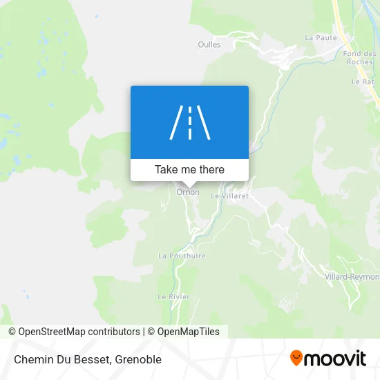 Chemin Du Besset map