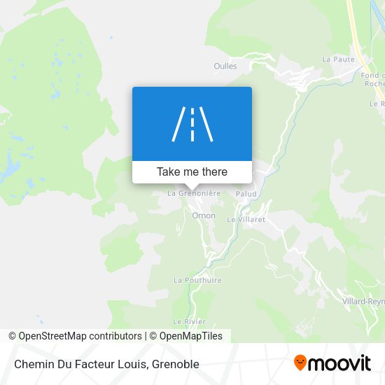 Chemin Du Facteur Louis map