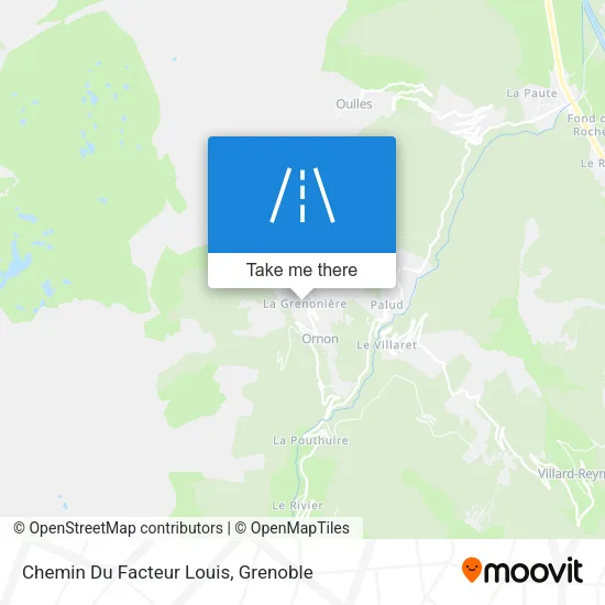 Chemin Du Facteur Louis map