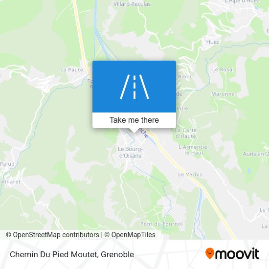 Chemin Du Pied Moutet map