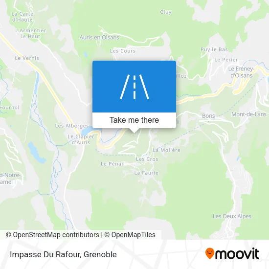 Impasse Du Rafour map
