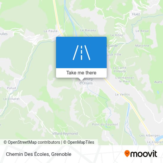 Chemin Des Écoles map