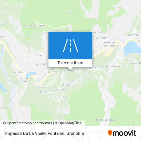 Impasse De La Vieille Fontaine map