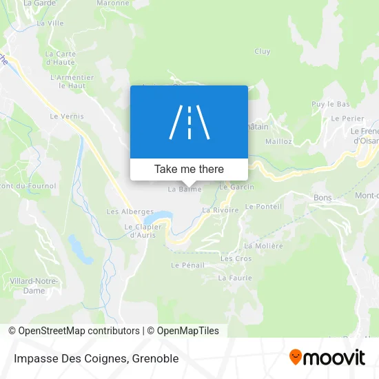 Impasse Des Coignes map