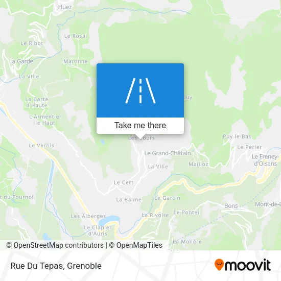 Rue Du Tepas map