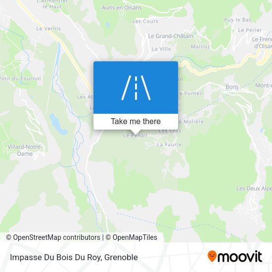 Impasse Du Bois Du Roy map