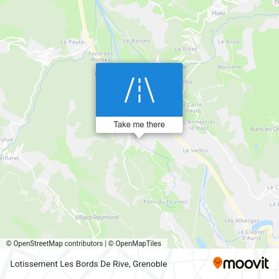 Lotissement Les Bords De Rive map