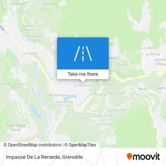 Impasse De La Renarde map